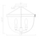 Herrick Four Light Semi Flush Mount (HRK-2500-LG-NY)