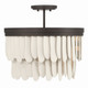 Briscade Six Light Semi-Flush Mount (2076-860)
