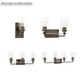Binsly One Light Bath Sconce (2641-749)