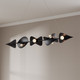 Pod LED Linear Chandelier (3977-66-L)
