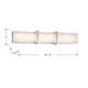 Lumina LED Bath Bar (5664-77-L)