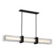 Minka-Lavery - 5666-899-L - LED Linear Chandelier - Lumina - Dark Matte Black