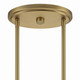 Key Largo Four Light Linear Chandelier (6578-695)