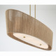 Key Largo Four Light Linear Chandelier (6578-695)