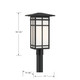 Grydton One Light Post Lantern (71186-899)