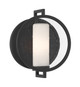 Minka-Lavery - 71270-66 - One Light Wall Sconce - Halin - Sand Coal Black