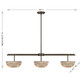 Hubbard LED Linear Chandelier (1-1250-3-15)