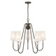 Savoy House - 1-1350-5-15 - Five Light Chandelier - Sheldon - Mediterranean Bronze