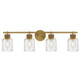 Baltic Four Light Vanity (BTC8634BRG)
