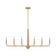 Cannon Six Light Chandelier (1-1827-6-320)