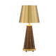 Savoy House - 11-CD25RC - LED Table Lamp - Hazel - Brass and Rattan