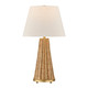 Savoy House - 11-CD27 - One Light Table Lamp - Eleanor - Brass and Wicker