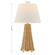 Eleanor One Light Table Lamp (11-CD27)