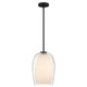 manufacturer_finish:Matte Black|manufacturer_glass:Clear Ribbed Glass Outside  Opasl Etched Glass