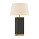 Max One Light Table Lamp (11-CD32-BK)