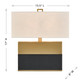 Oliver One Light Table Lamp (11-CD33-HBBK)