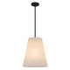 Quoizel - PRGA1514MBK - One Light Pendant - Peregrine - Matte Black