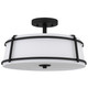 Sloane Three Light Semi-Flush Mount (SLN1716MBK)