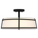 Sloane Three Light Semi-Flush Mount (SLN1716MBK)