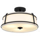 Sloane Three Light Semi-Flush Mount (SLN1716MBK)