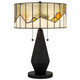 Quoizel - TF6831MBK - Two Light Table Lamp - Blackwood - Matte Black