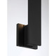 Davis LED Outdoor Wall Lantern (5-118-5CCT-BK)