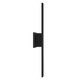 Davis LED Outdoor Wall Lantern (5-124-5CCT-BK)