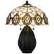 Quoizel - TF6839MBK - Two Light Table Lamp - Orla - Matte Black