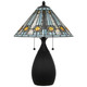 Ayla Two Light Table Lamp (TF6840MBK)