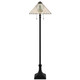 Duvane Two Light Floor Lamp (TFDV9363MBK)