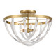 Jennings Four Light Semi-Flush Mount (6-1777-4-322)