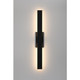 Davis LED Outdoor Wall Lantern (5-136-5CCT-BK)