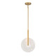 Savoy House - 7-9307-1-322 - LED Pendant - Ainslie - Warm Brass