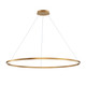 ET2 - E52735-GLD - LED Pendant - Groove WiZ - Gold