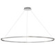 ET2 - E52736-AL - LED Pendant - Groove WiZ - Brushed Aluminum