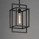 Gridline One Light Pendant (10411BK)
