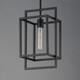 Gridline One Light Pendant (10411BK)