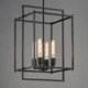 Gridline Four Light Pendant (10412BK)