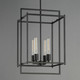 Gridline Four Light Pendant (10412BK)