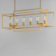 Gridline Six Light Linear Pendant (10416NAB)