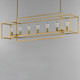 Gridline Seven Light Linear Pendant (10417NAB)