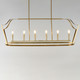 Arden Six Light Linear Pendant (10427NAB)