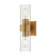 Maxim - 10462CDNAB - Two Light Wall Sconce - Livingston - Natural Aged Brass