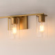 Livingston Three Light Bath Vanity (10463CDNAB)