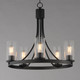 Livingston Five Light Chandelier (10465CDBK)