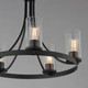 Livingston Five Light Chandelier (10465CDBK)
