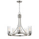Maxim - 10465CDSN - Five Light Chandelier - Livingston - Satin Nickel