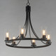 Livingston Six Light Chandelier (10466CDBK)