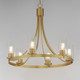 Livingston Six Light Chandelier (10466CDNAB)