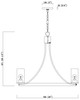 Livingston Six Light Chandelier (10466CDNAB)
